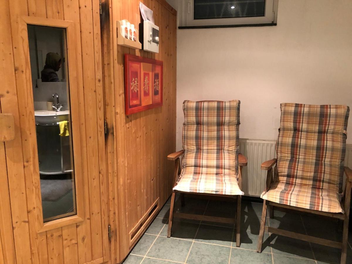 Ferienwohnung Nationalpark Eifel Nideggen Sauna 外观 照片